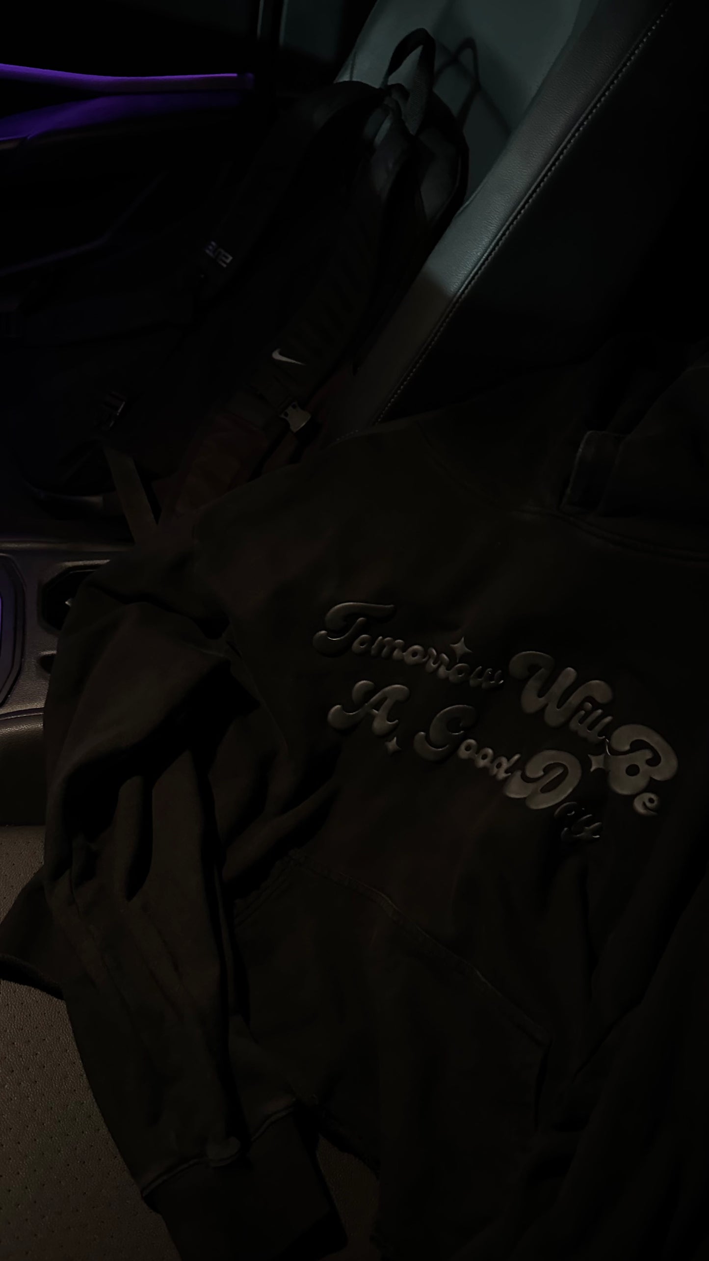 "TOMORROW WILL BE A GOOD DAY" HOODIE